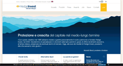 Desktop Screenshot of hedgeinvest.it